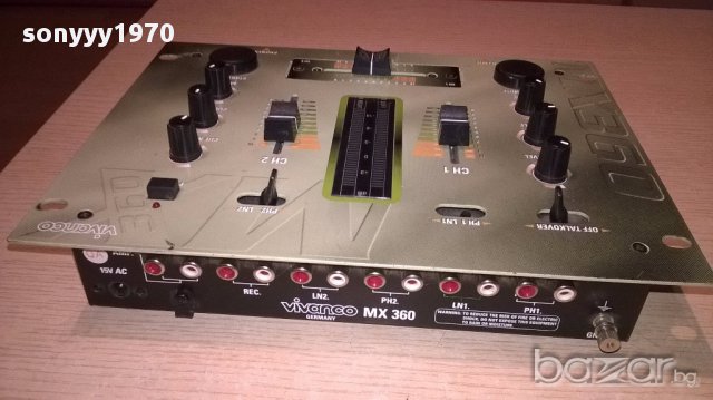 Vivanco mx 360-germany-внос швеицария, снимка 8 - Ресийвъри, усилватели, смесителни пултове - 17631737