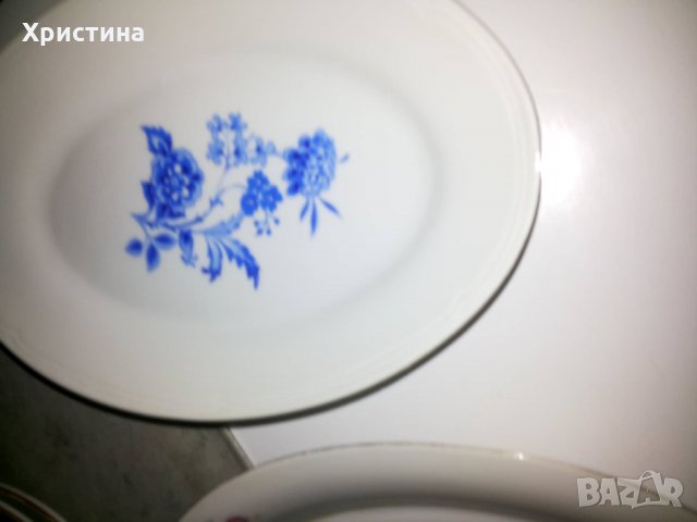 Стари порцеланови чинии,плата , купички и др., снимка 11 - Сервизи - 21659622