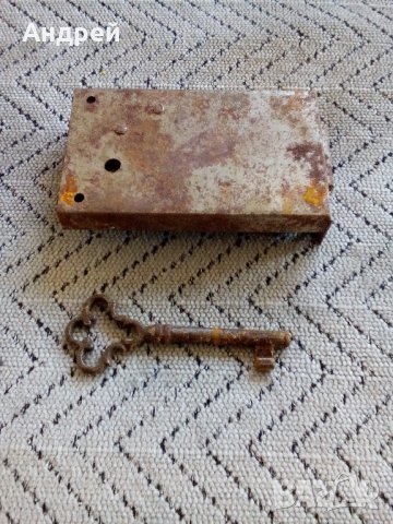 Старинна брава #3, снимка 4 - Антикварни и старинни предмети - 22116157