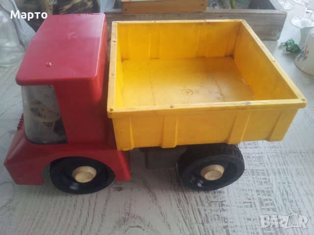 руско ретро детско камионче пластмасово, снимка 3 - Колекции - 23930180
