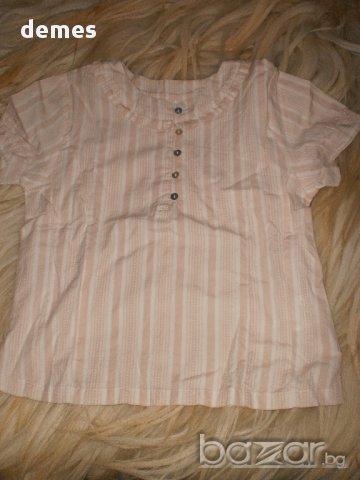 Луксозна детска блуза NOA NOA размер 134 в цвят капучино, нова, снимка 4 - Детски Блузи и туники - 11094831