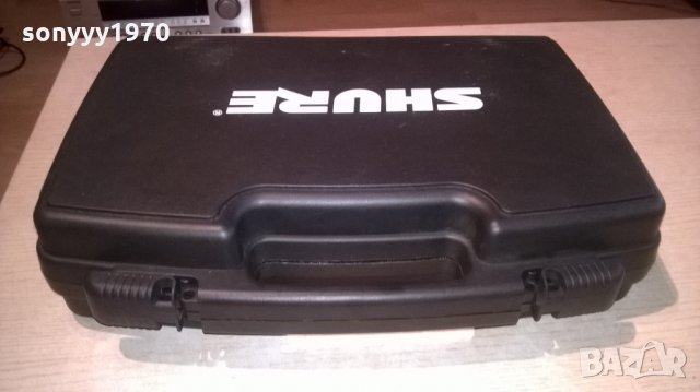 shure голям куфар за безжичен микрофон, снимка 2 - Микрофони - 25137450