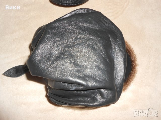 Koжена дамска шапка / каскет , снимка 6 - Шапки - 25886283
