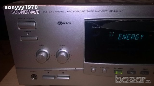 Soundwave av-4312r receiver 5.1 channel-внос швеицария, снимка 9 - Ресийвъри, усилватели, смесителни пултове - 15187274