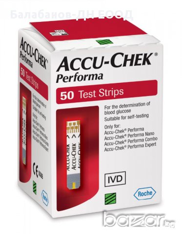 Тест-ленти за глюкомер Accu-Chek Performa,50 бр.