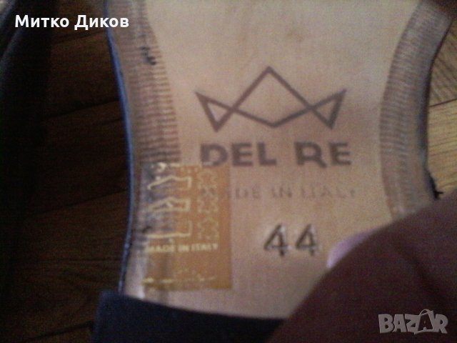 Обувки DEL RE- PENNY LOAFER BLACK-№44 италиански нови-естествена кожа, снимка 9 - Официални обувки - 23445124