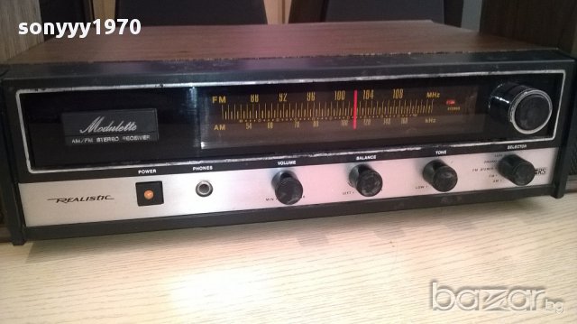 realistic modulette 12-1401 made in taiwan-внос швеицария, снимка 6 - Ресийвъри, усилватели, смесителни пултове - 12543091