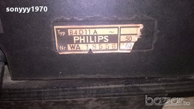 TUBE philips-антика-лампа-работи-внос швеицария, снимка 16 - Ресийвъри, усилватели, смесителни пултове - 16706988