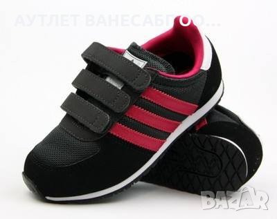 НАМАЛЕНИ!!!Детски спортни обувки ADIDAS RACER Черно, снимка 2 - Детски маратонки - 24828277