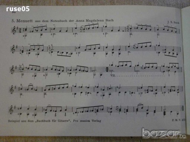 Книга "Der Gitarrenlehrer - Teil II - Walter Götze"-80 стр., снимка 6 - Специализирана литература - 15942831