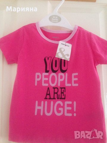 тениска за момиче 12-18мес, снимка 5 - Бебешки блузки - 25760403