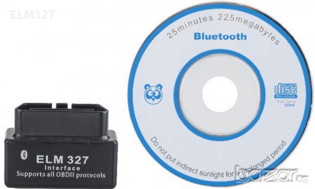 Black Super Mini Bluetooth ELM327 - универсален интерфейс за автодиагностика, OBD2, снимка 8 - Аксесоари и консумативи - 8344600