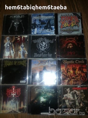 CD дискове Rock,Heavy,Thrash,Death,Black Metal - част 1 за продаване или за размяна, снимка 1 - CD дискове - 18380639