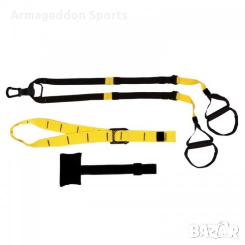 Мултитренажор с ленти Suspension Training Armageddon Sports, снимка 3 - Фитнес уреди - 22240376