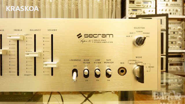 SECRAM  SUPER 30, снимка 4 - Ресийвъри, усилватели, смесителни пултове - 26154062