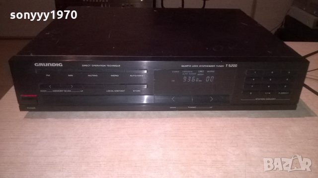 поръчан-grundig t5200 stereo tuner-внос швеицария, снимка 13 - Ресийвъри, усилватели, смесителни пултове - 24503499