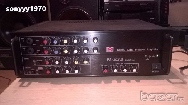 Jarguar suhyoung pa-203 lll 2x200watts-amplifier-внос швеицария, снимка 1 - Ресийвъри, усилватели, смесителни пултове - 15485077