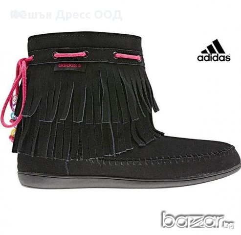 Adidas Neo Chill - дамски зимни обувки на платформа - черно