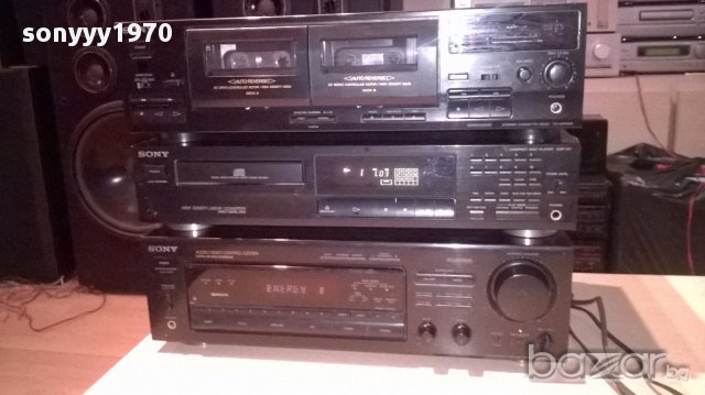 Sony receiver+sony deck+sony cd-внос швеицария, снимка 7 - Ресийвъри, усилватели, смесителни пултове - 14025391