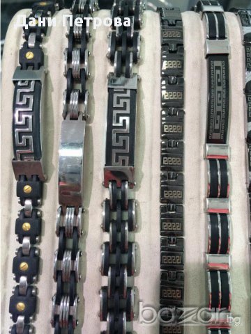 Гривна стомана Версаче, снимка 4 - Гривни - 11358292