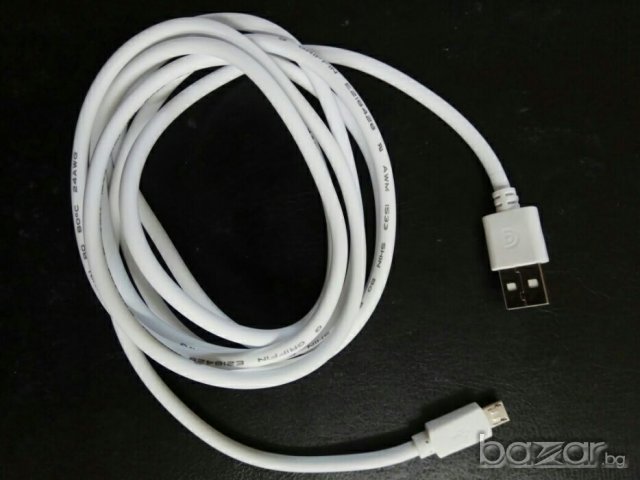 Микро USB кабел,мобилен телефон,смартфон, таблет, снимка 9 - USB кабели - 17915237