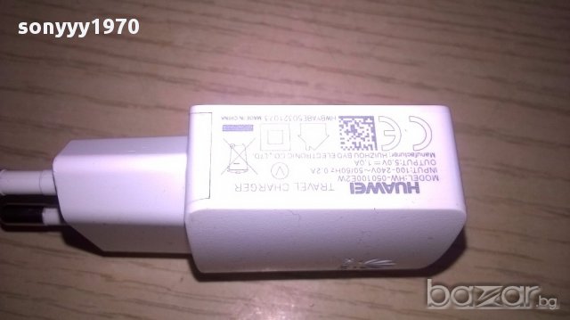 Huawei charger 5v/1amp-за таблети и телефони-оригинал