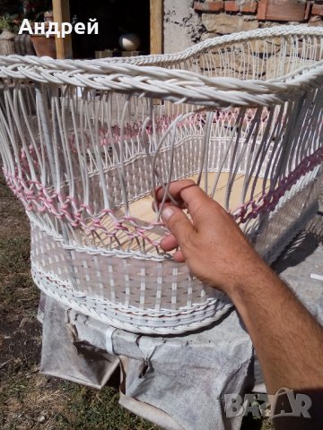 Старо бебешко кошче #2, снимка 5 - Антикварни и старинни предмети - 23042494