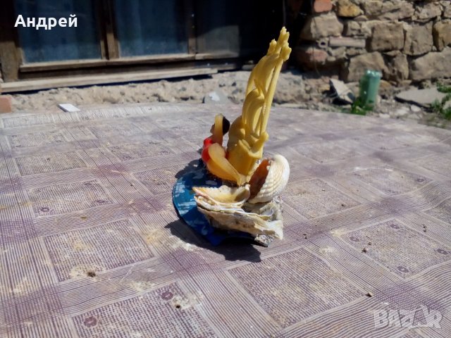Стара фигурка,статуетка,декорация, снимка 2 - Антикварни и старинни предмети - 21544991