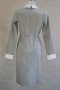 Вталена рокля в сив меланж марка Numoco - S, снимка 4