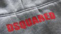 DSQUARED D2 GREY BAD KITTY PRINT Ватирано Мъжко Горнище тип Суичър size M, снимка 7