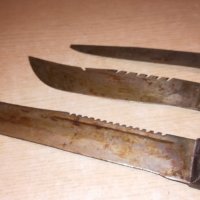 три стари ножа-ретро колекция-37/34/30см, снимка 9 - Колекции - 21073492