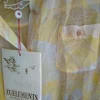 НОВО! Zu Elements. Original. Size ХS/S 100% Silk/коприна/, снимка 2 - Ризи - 18693539