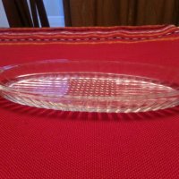 Кристална чиния за мезета, снимка 2 - Чинии - 20857561
