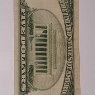 RARE $ 5 Dollars Silver Certificate 1934-C Rare block L A, снимка 4 - Нумизматика и бонистика - 16987717