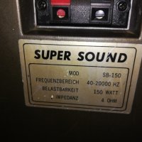 super sound sb-150 2x150watt/4ohm-metal-внос швеицария, снимка 11 - Тонколони - 21517941
