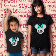 МАМА И АЗ! Уникални тениски MICKEY MOUSE за Мама и Дете! Поръчай модел с твоя Идея!, снимка 1 - Тениски - 13121428