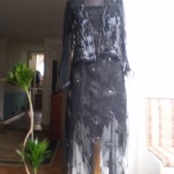 Елегантна официална бална рокля и шал/воал, снимка 4 - Рокли - 16591514