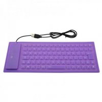 Силиконова USB клавиатура - леснопреносима и удобна, снимка 8 - Клавиатури и мишки - 21287907