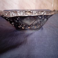 ретро метална купа,фруктиера, снимка 2 - Антикварни и старинни предмети - 23042670