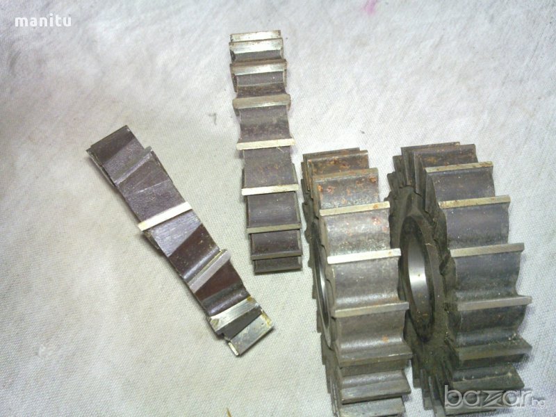 тристранни дорникови и палцови фрези , снимка 1