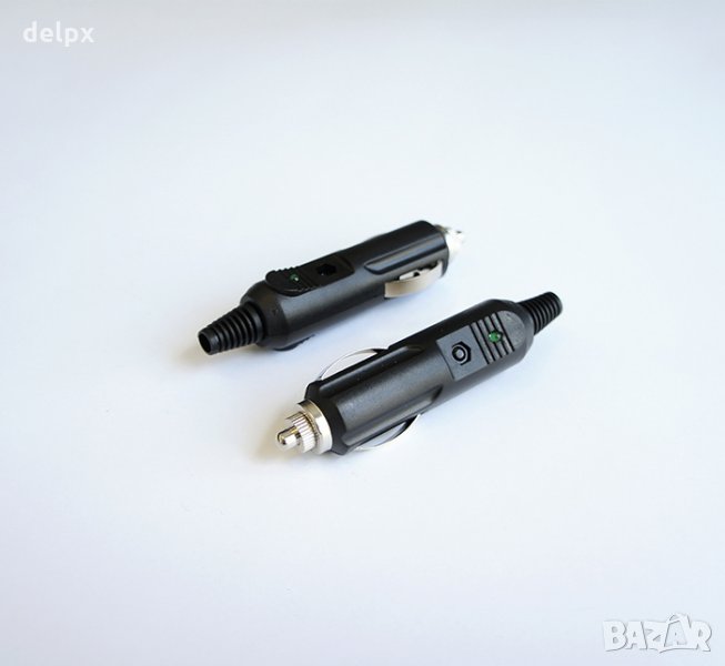 Автомобилна букса с LED индикатор за запалка(м), снимка 1