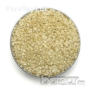 Сусам, обелен (бял) и необелен (натурален, тъмен), снимка 1