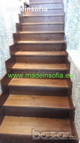Дървени стъпала и стълби, парапети, снимка 5 - Други стоки за дома - 10836523