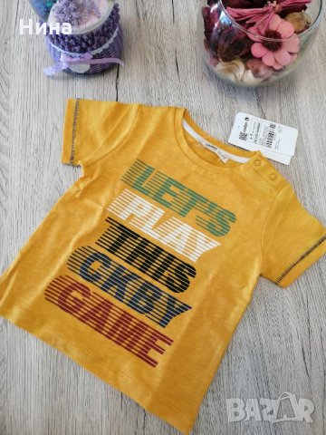 Тениска Cikoby за бебета, снимка 2 - Бебешки блузки - 25319589