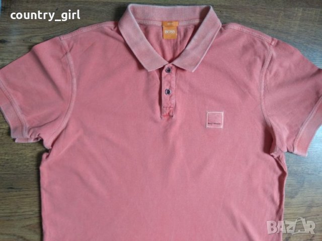 Boss Orange Polo Shirt With Logo In Slim Fit - страхотна мъжка тениска, снимка 5 - Тениски - 25329901