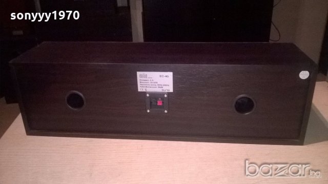 elite emotion ec-40 40w/4ohm-голям качествен нов център, снимка 17 - Тонколони - 19191293