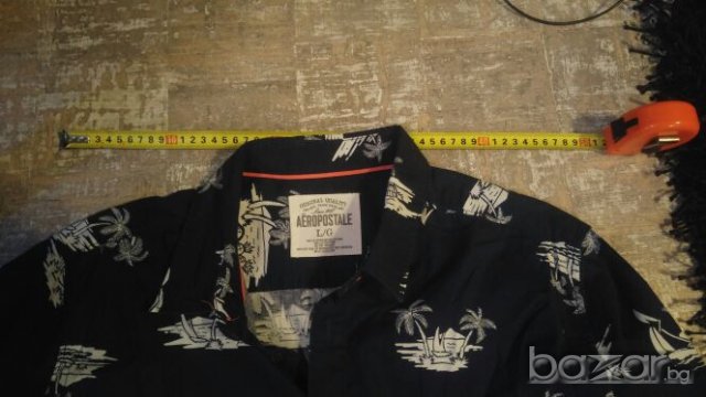 Мъжка риза къс ръкав за морето. 14, снимка 7 - Ризи - 13488966