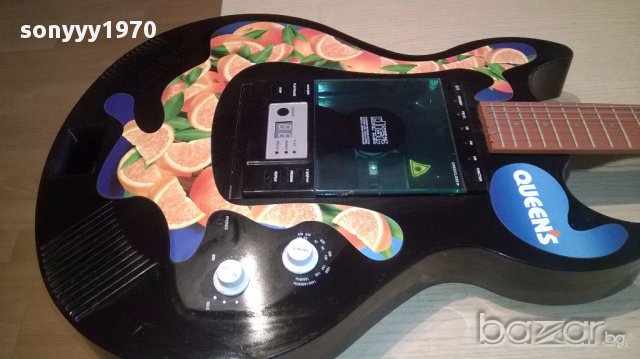 Китара-черна-102/39/9см-с цд и тунер, снимка 9 - Китари - 16228729