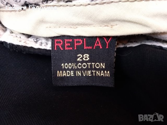 Къси мъжки панталони Replay /Риплей,100% оригинал, снимка 5 - Къси панталони - 24874907