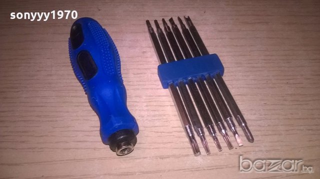 профи отвертка с специфични накраиници, снимка 2 - Отвертки - 19499691